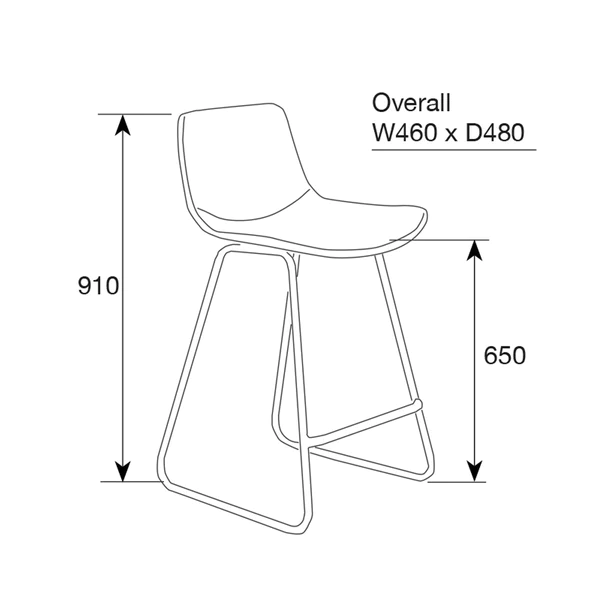 MENDAL BARSTOOL