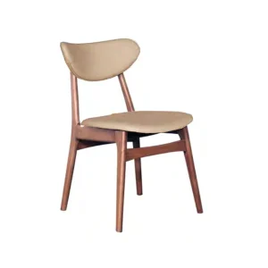 Melrose dining Chair walnut-Clay pu