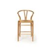 WISHBONE COUNTER STOOL – Natural Oak - Image 2