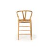 WISHBONE COUNTER STOOL – Natural Oak - Image 3
