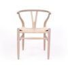 WISHBONE DESIGNER REPLICA CHAIR – White Coastal Oak