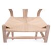 WISHBONE DESIGNER REPLICA CHAIR – White Coastal Oak - Image 5