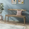 Twist Bench - European Oak - Image 4