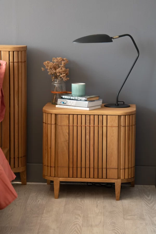 Koppar Side Table Left Hinges-