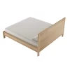 Circa King without Storage - European White oak and fabric Headboard - Image 4