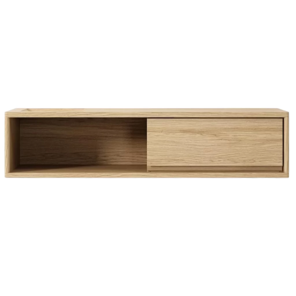 Circa Floating Cabinet Module 3 - European Oak - Furniture Design Australia