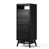 Vintage King Bed - Satin Black - Image 5