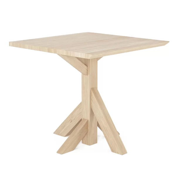 KI Square Oak table - Image 5