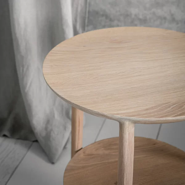 Ethnicraft Oak Bok Side Table - Image 7