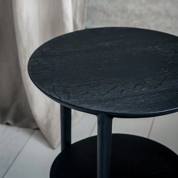Ethnicraft Oak Bok Side Table - Image 3