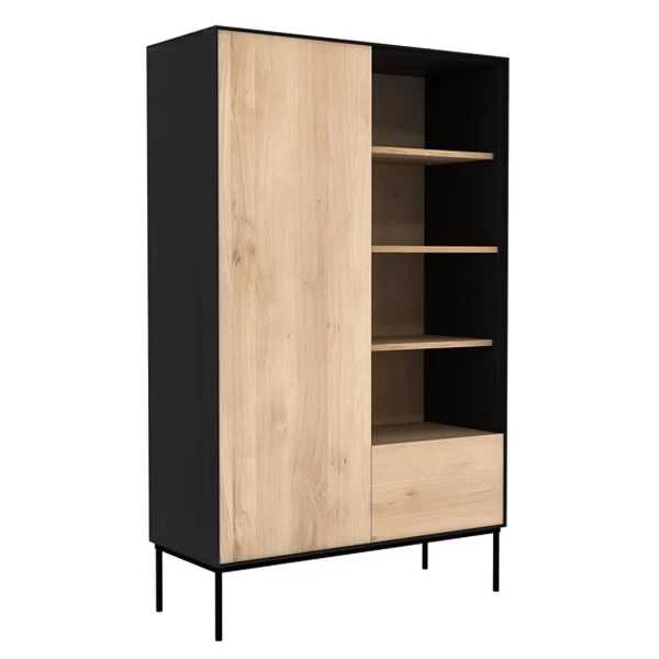 Ethnicraft Oak Blackbird Storage Cupboard - Image 2