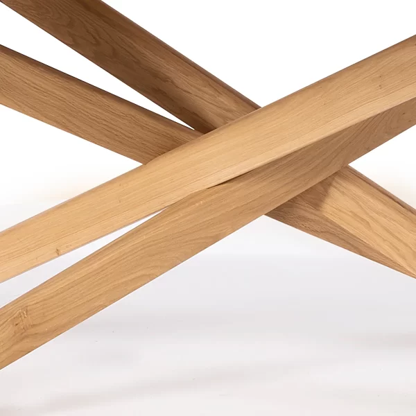 Ethnicraft Mikado Oval Dining Table Oak - Image 4