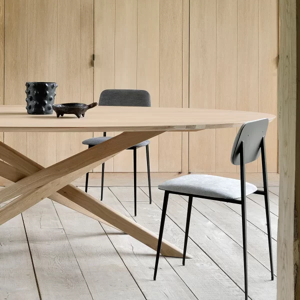 Ethnicraft Mikado Oval Dining Table Oak - Image 3