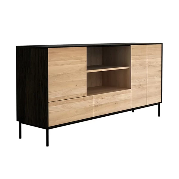 Ethnicraft Oak Blackbird Sideboard - Image 2