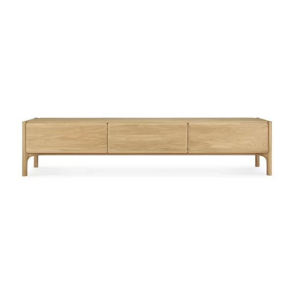 Ethnicraft Oak PI Tv Cupboard 3 Door oak