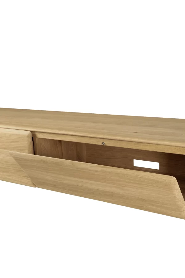 Ethnicraft Oak PI Tv Cupboard 3 Door oak - Image 4