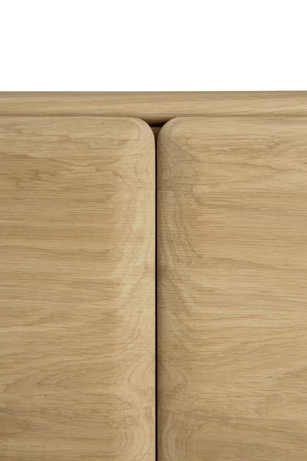 Ethnicraft Oak PI Tv Cupboard 3 Door oak - Image 6