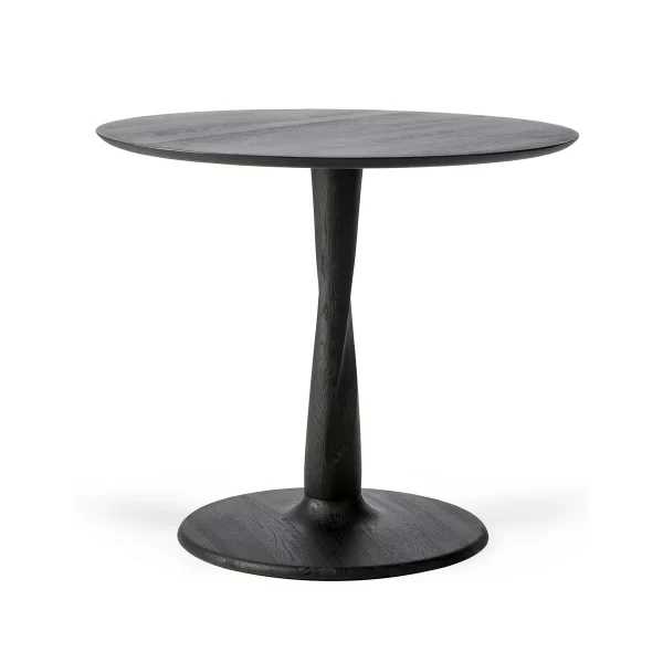 Ethnicraft Torsion Table Black 90cm