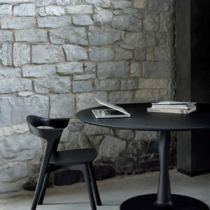 Ethnicraft Torsion Table Black 90cm