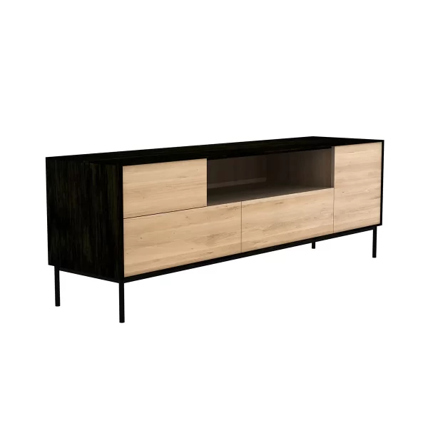 Ethnicraft Oak Blackbird TV Cupboard - Image 4