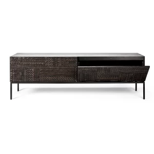 Ethnicraft Teak Tabwa TV Cupboard W: 240cm x D: 45cm x H: 51cm