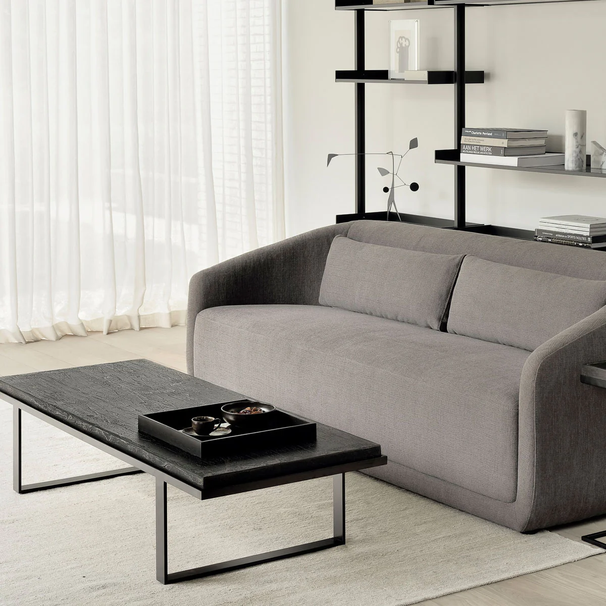 Ethnicraft Stability Coffee Table- Umber 1500/ 600/ 350