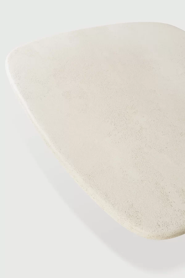 Ethnicraft Microcement Elements Pebble Coffee Table  L:134cm D: 96cm x H: 30cm - Image 5