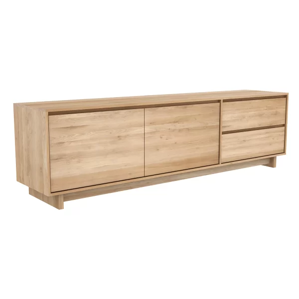Ethnicraft Oak Wave TV Cupboard - Image 2