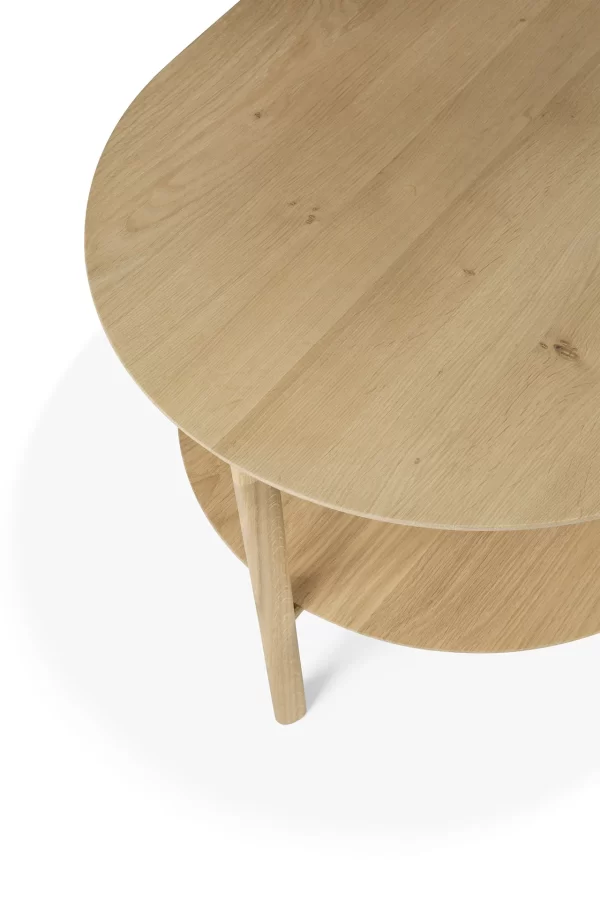 Ethnicraft Oak Bok Coffee table - Image 7