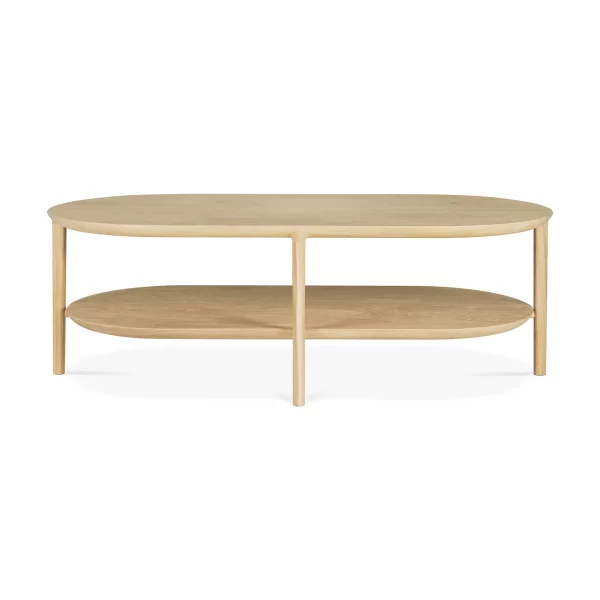 Ethnicraft Oak Bok Coffee table - Image 3