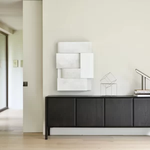 Ethnicraft Teak Dark Brown PI Sideboard. 230 cm