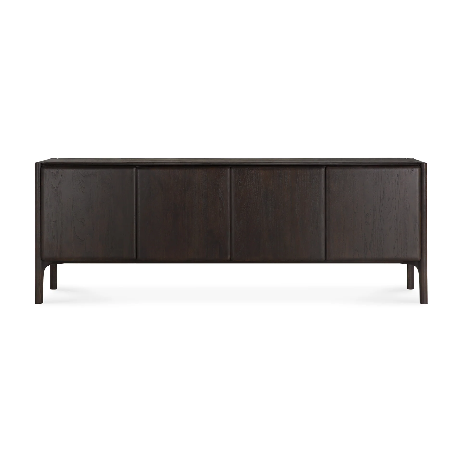 Ethnicraft Teak Dark Brown PI Sideboard. 230 cm - Image 4