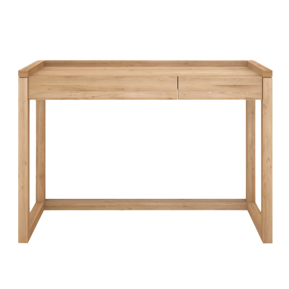 Oak Frame Desk W: 120cm x D: 43cm x H: 82cm