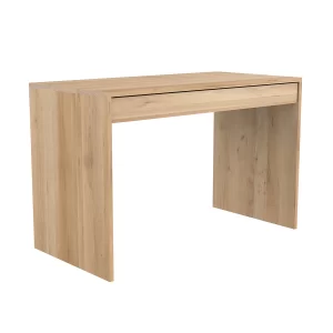 Oak Wave Desk  W: ﻿120cm x ﻿D: ﻿60cm x ﻿H: ﻿78cm