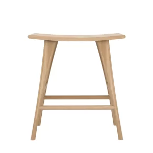 Ethnicraft Oak Osso Counter Stool H 48cm