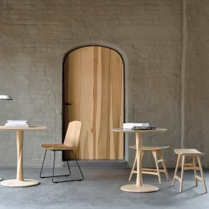 Ethnicraft Oak Osso Counter Stool