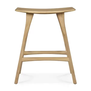 Ethnicraft Oak Osso Counter Stool H 67 cm
