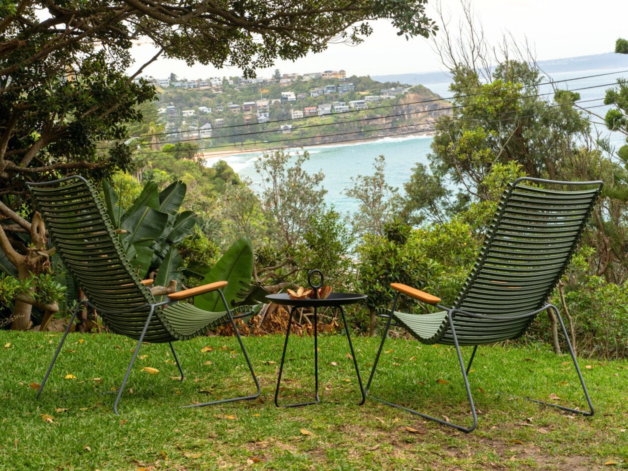 Circle Dining Table - Bamboo | Grey 110(CM) - Image 7