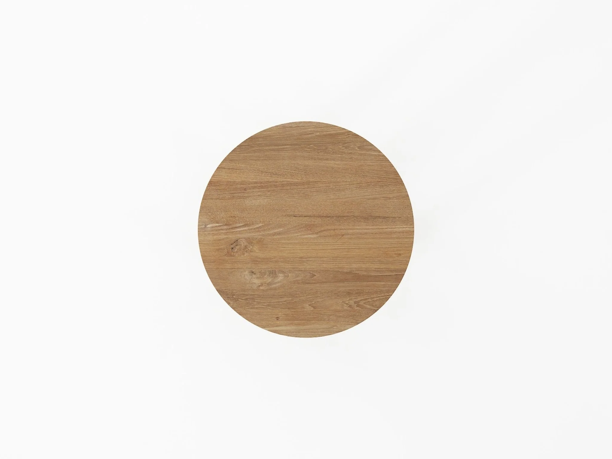 Tenon Round Coffee Table 100cm - Teak - Image 2