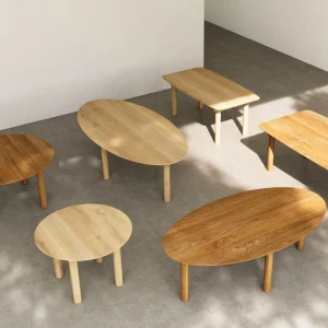 Tenon Round Coffee Table 100cm - Teak