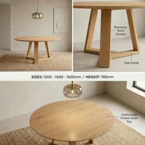 kensington -oak-table