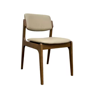 Kingston chair- Leather Mocha