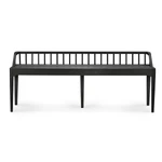 Ethnicraft -Black Oak Spindle Bench