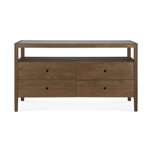Spindle Cabinet Natural Teak