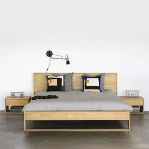 Ethnicraft Oak Nordic II Bed Queen
